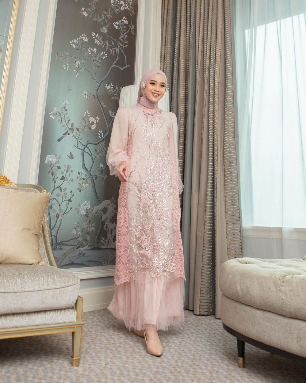 Gamis Pink Blossom